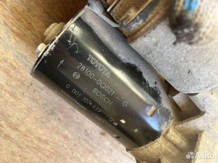 Стартер пежо 107 ориг. тойота aygo