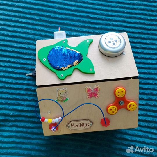 Бизиборд домик со светом