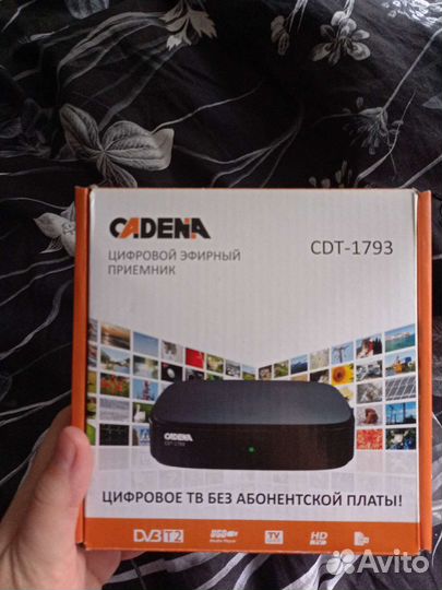 Cadena цифровой эфирный приёмник для тв