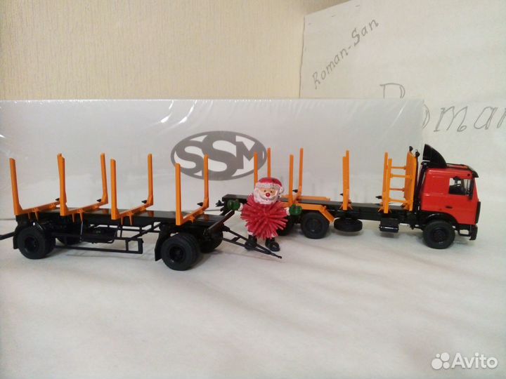 Модели СССР 1 43 маз 6303 (Сортиментовоз) ссм