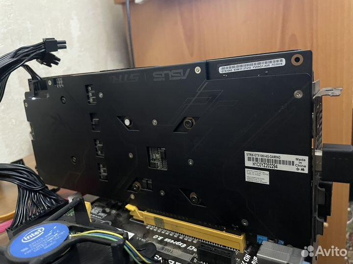 Видеокарта gtx 1060 6gb asus rog strix