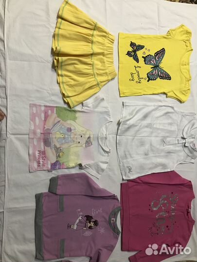 Пакет вещей для девочки