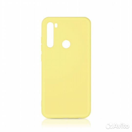 Силиконовый чехол с микрофиброй для Xiaomi Redmi N