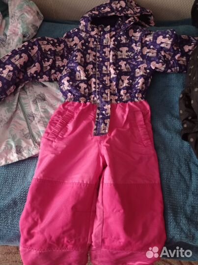 Зимний комбинезон на 5-6 лет