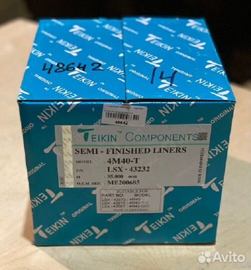 Гильзы двигателя teikin 43232 4M40 semi LSX