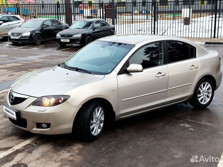 Mazda 3 1.6 AT, 2008, 205 000 км