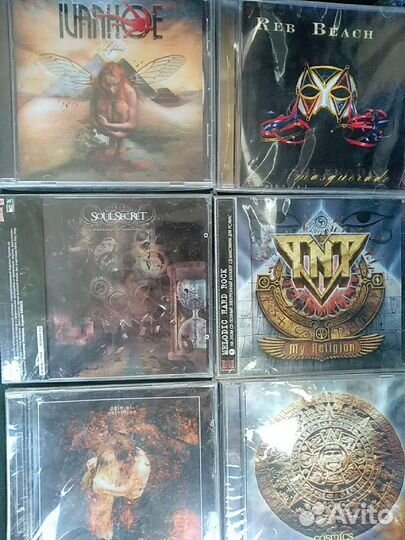 CD диски рок, прогрессив