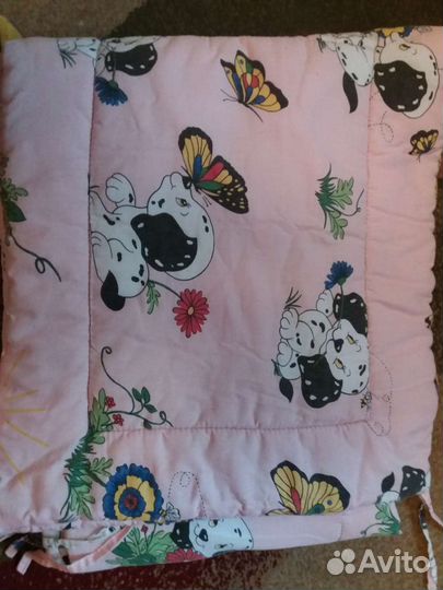 Бортики в детскую кроватку