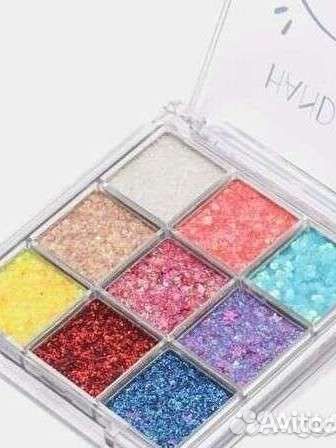 Блестящие Тени для век