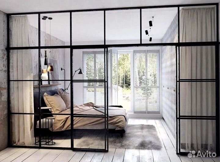 Лофт перегородки