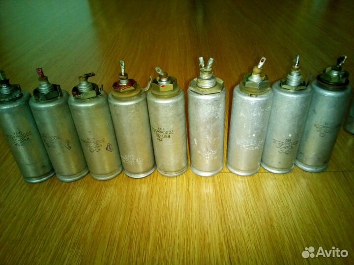 Конденсаторы раритетные из СССР