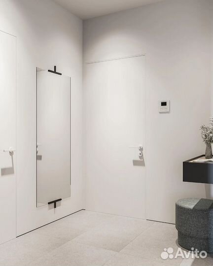 Скрытые межкомнатные двери под покраску