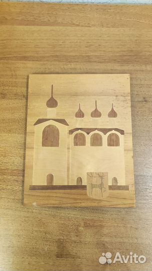Деревянное панно СССР