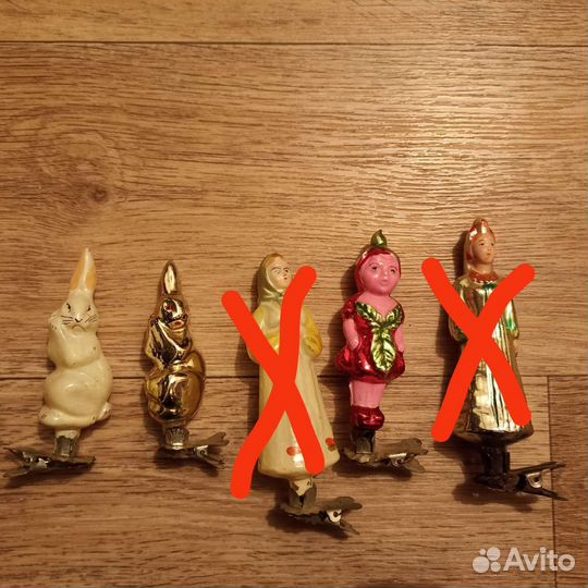 Елочные игрушки ссср. Цена за всё