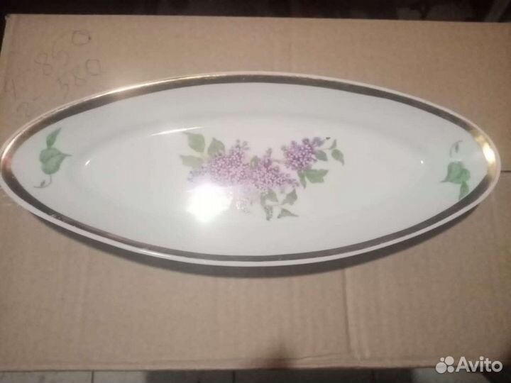 Блюдо СССР 28 на 15см дулево