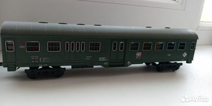 Набор железнодорожных поездов на запчасти