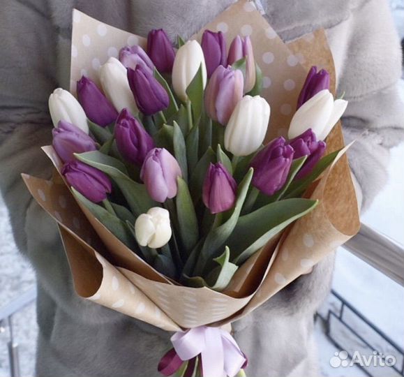 Тюльпаны к 8 марта