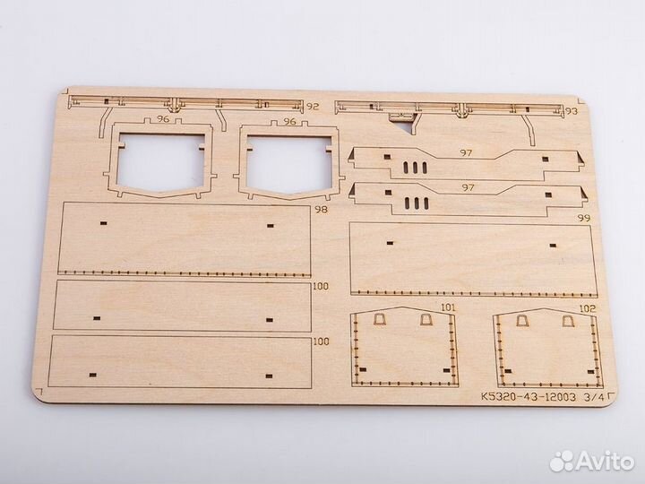 1:43 Сборная модель камаз-5320 бортовой с тентом