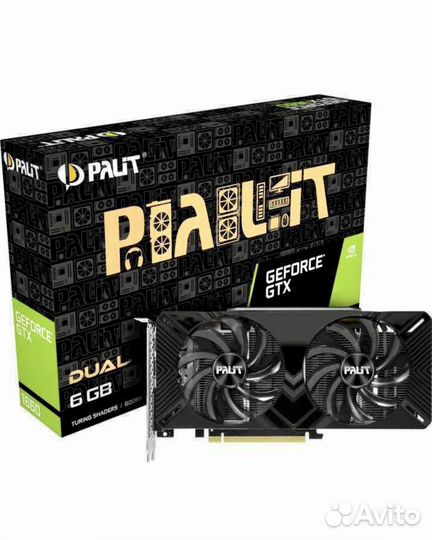 Видеокарта Palit GeForce RTX 2060 Dual как новая