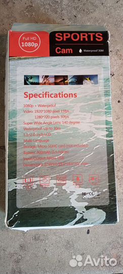 Экшн камера HD 1080p