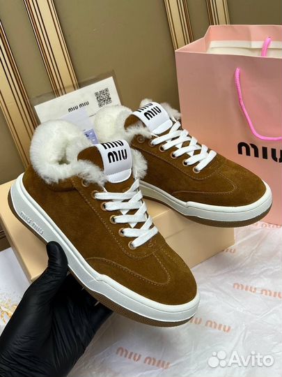 Кеды Miu miu