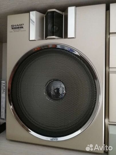 Кассетная магнитола Sharp GF 700 gold