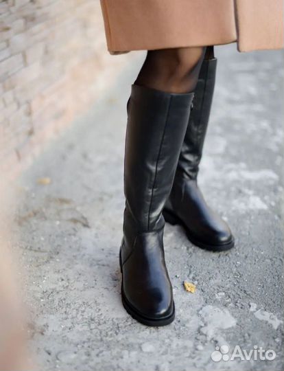 Сапоги женские зимние натуральная кожа,41 размер