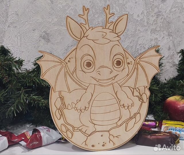 Упаковка для новогодних подарков (шкатулка, короб)