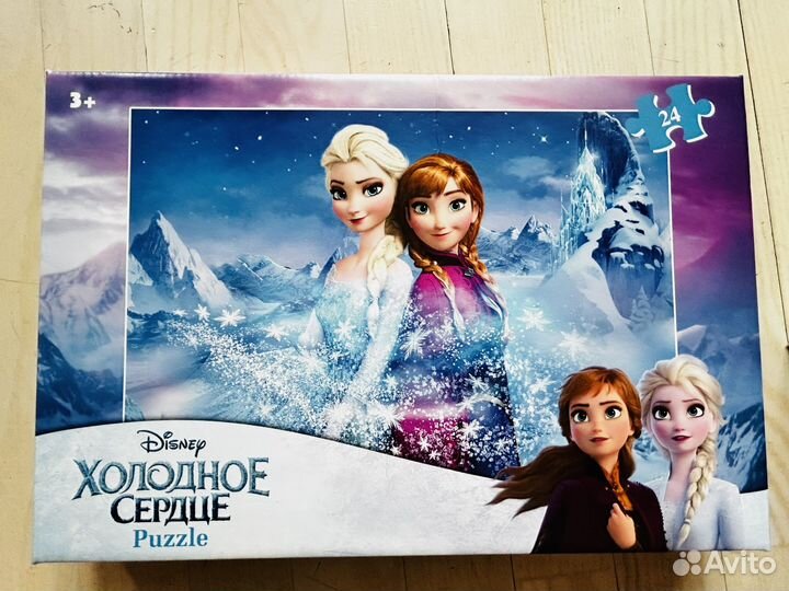 Пазлы для детей 24 54 80 104