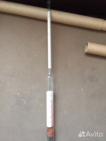 Ареометр асп-т. Для спирта с термометром