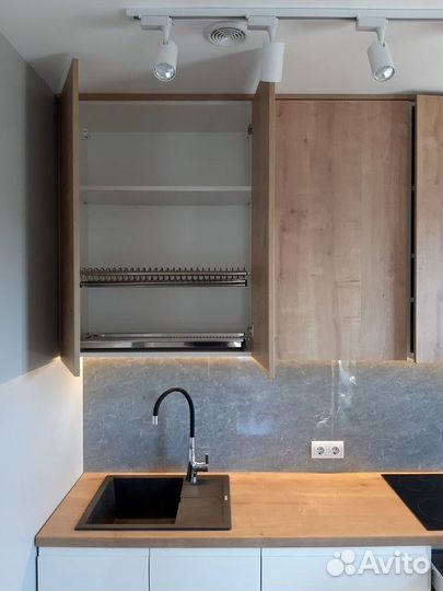 Современная кухня на заказ мдф фасады