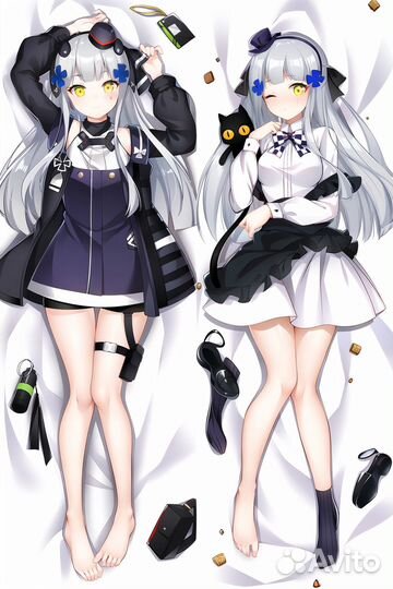 Дакимакура Girls' Frontline HK416