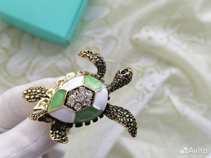 Брошь милейшая черепашка