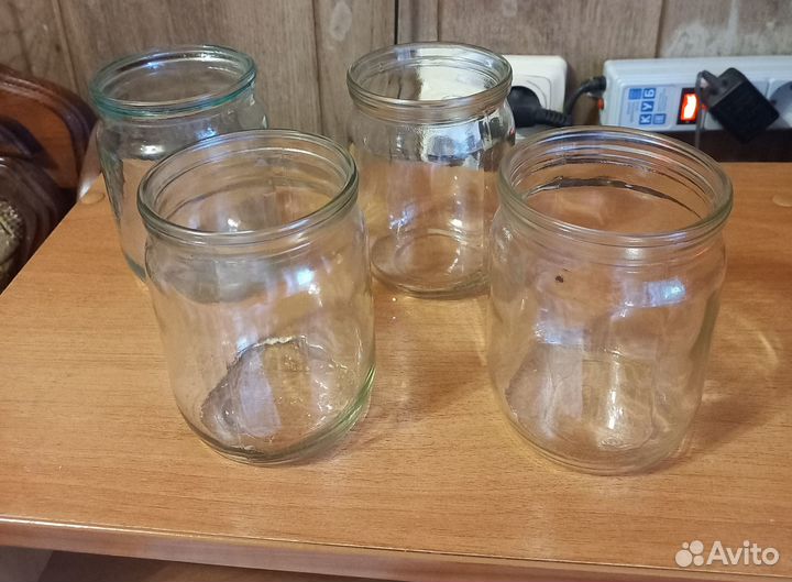 Стеклянные банки 0.5 и 3 л под закатку