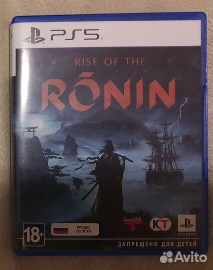 Rise of the ronin, ps5 диск