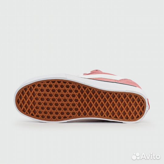 Кеды Vans Knu Skool Pink / White Wmns