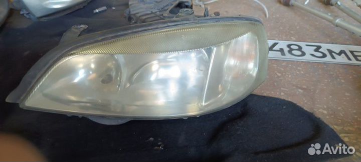 Фара галогеновая передняя левая Opel Astra G