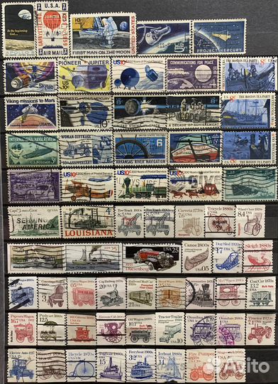 Почтовые марки США (USA) ч.2