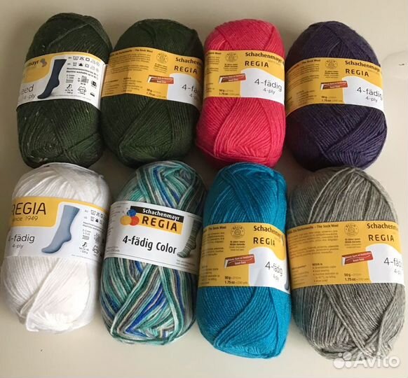 Пряжа носочная Regia