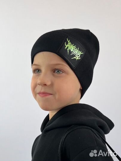 Шапка для мальчика 46 48