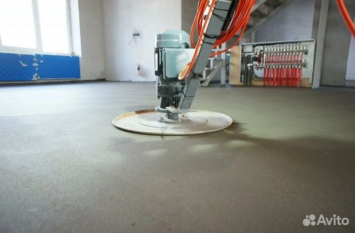 Полусухая стяжка пола