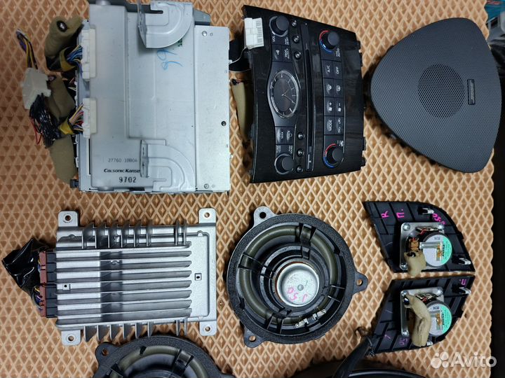 Акустика комплект Bose Infiniti Qx50 Ex25 Ex35/37