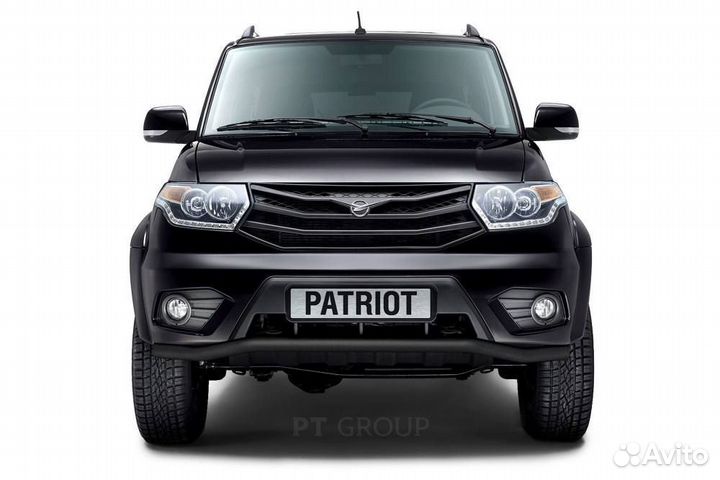 Защита бампера UAZ Patriot 2014