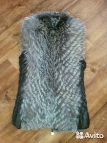 Жилет из чернобурки