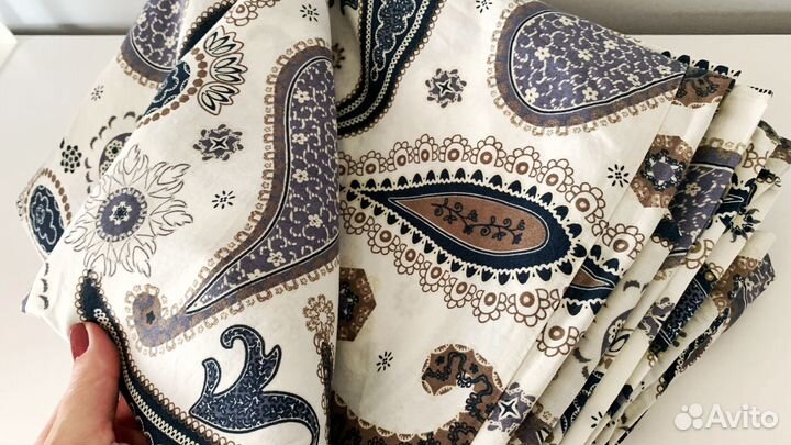 Постельное белье IKEA сатин икея Сотбломстер