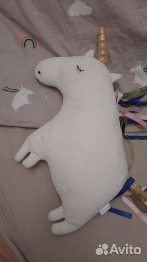 Hm home постельное белье единорог