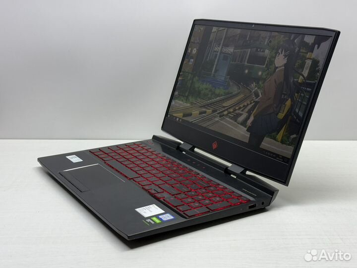 Игровой ноутбук HP Omen GTX 1650 i5 - 9300 8/128