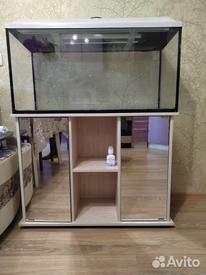 Аквариум с тумбой бу