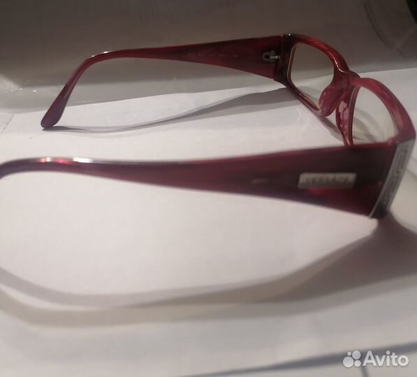 Оправа для очков женская Италия. Красная
