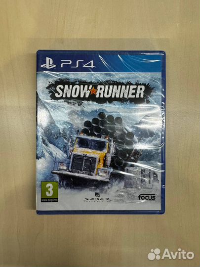 Snow Runner PS4/PS5 (Новый, В Пленке)